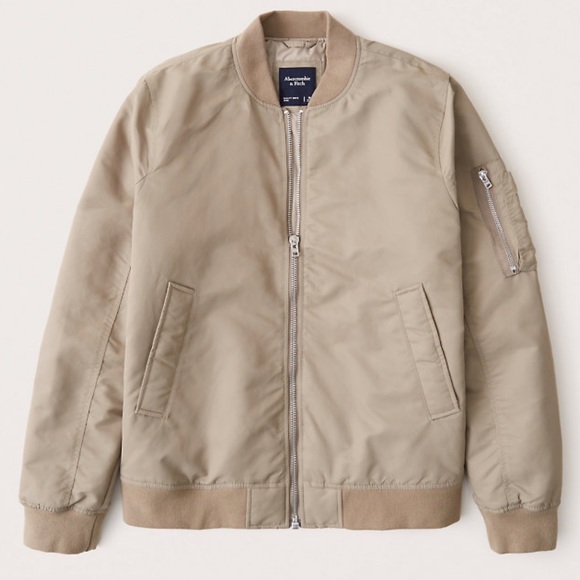 Abercrombie & Fitch Other - Abercrombie & Fitch Classic Military Bomber Jacket